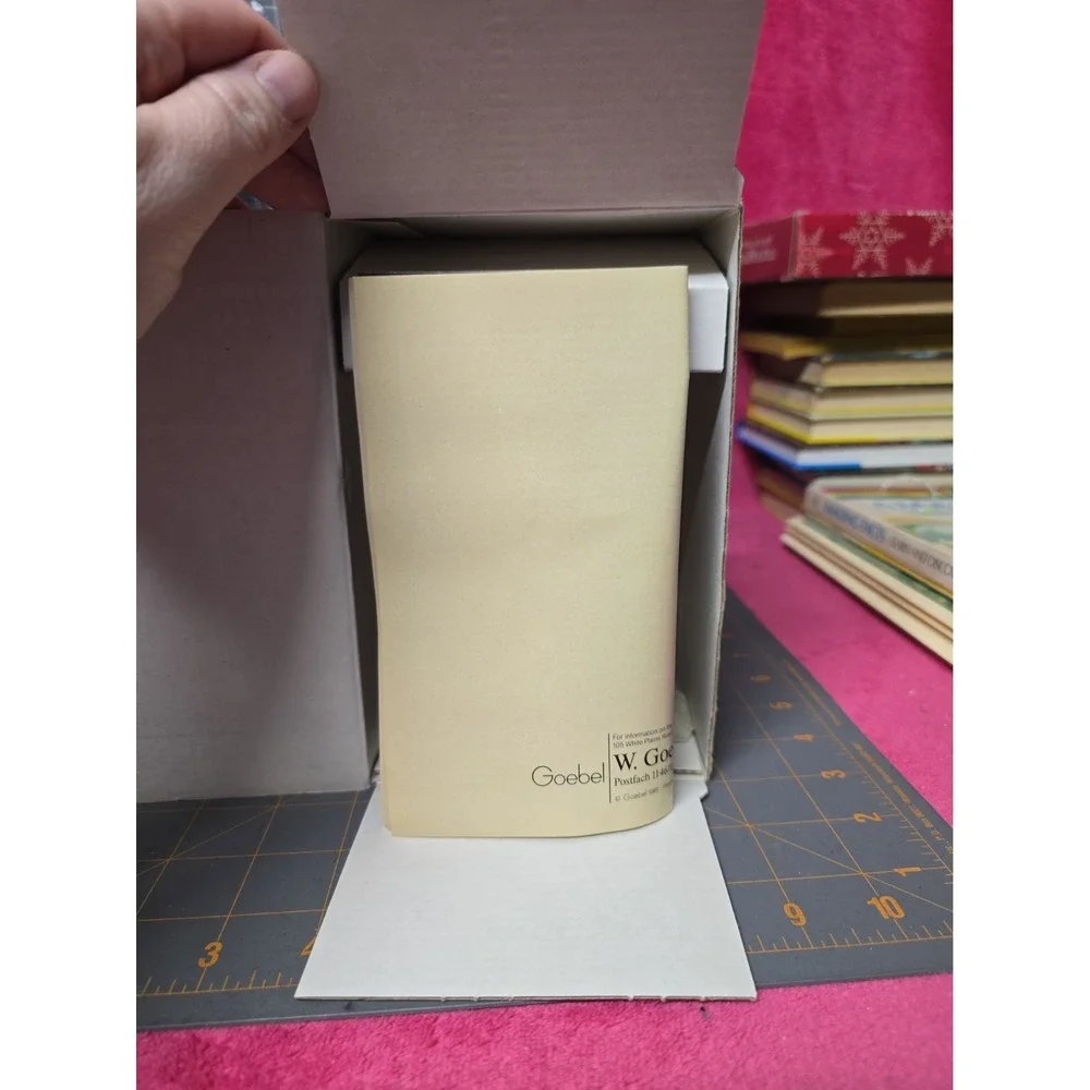 M.J. Hummel Fifth Edition Bell Has Original Box Goebel 1982 In Bas Relief New